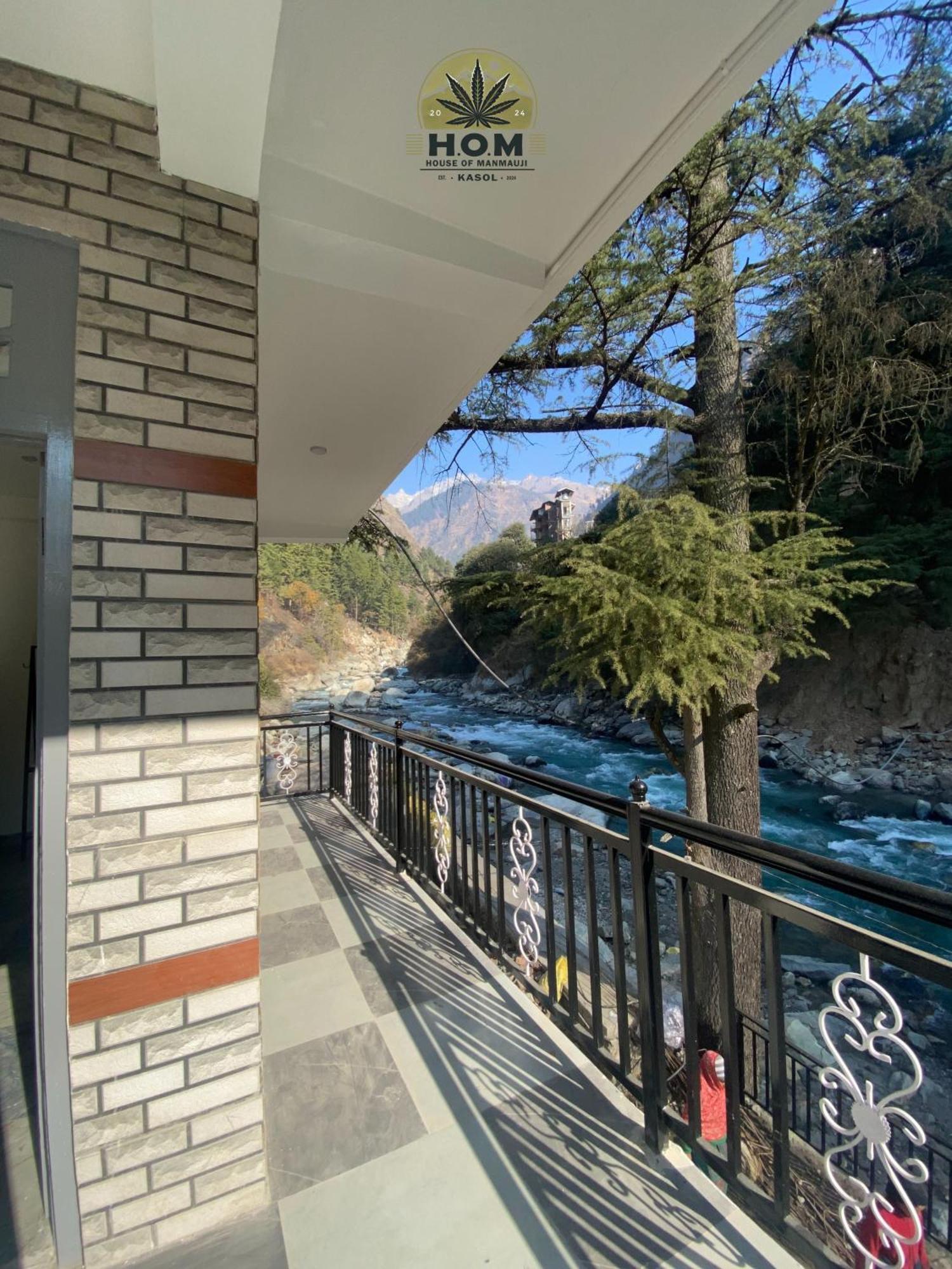 Hom House Of Mannmauji Riverside Kasol Esterno foto