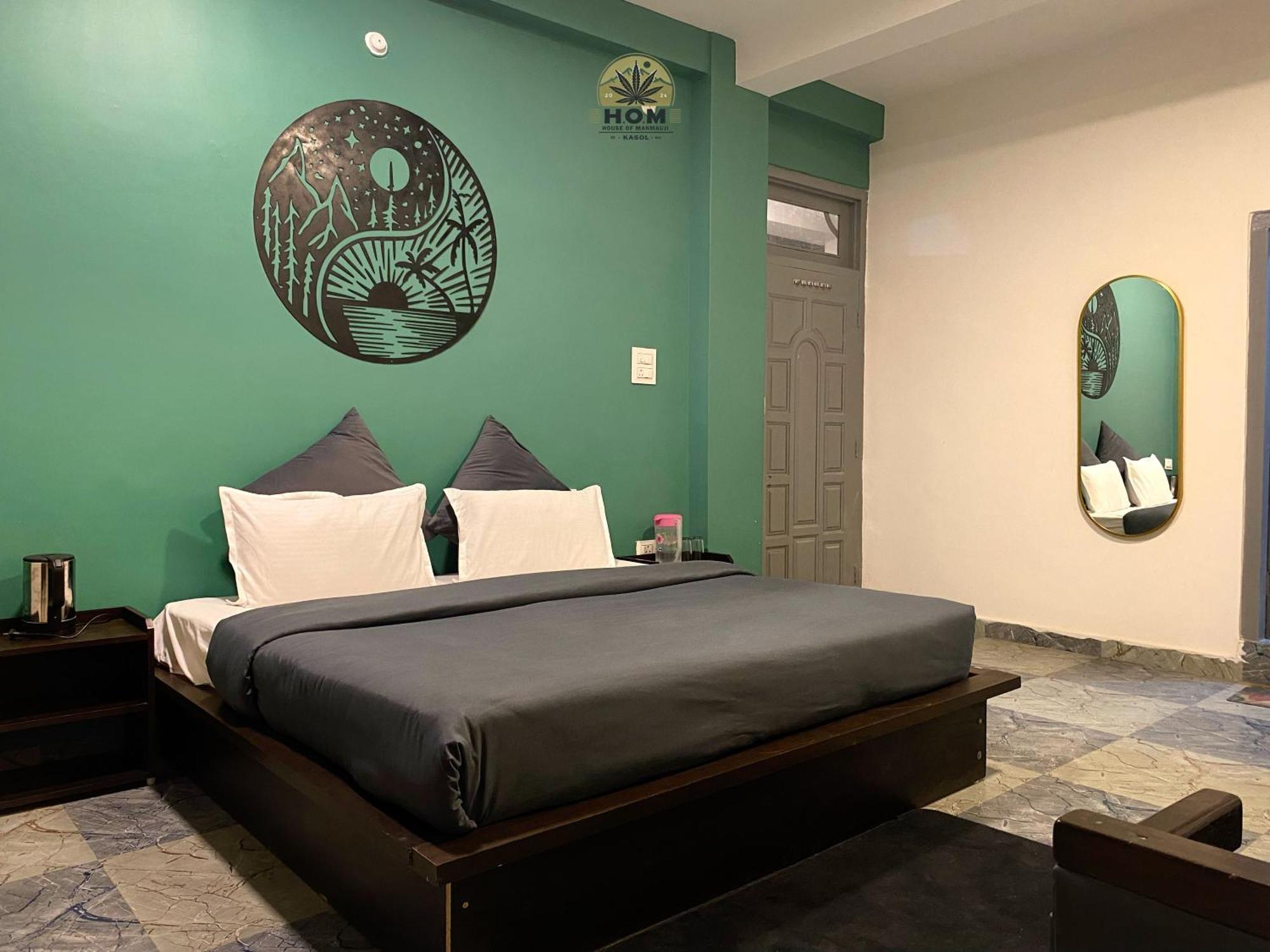 Hom House Of Mannmauji Riverside Kasol Esterno foto